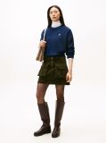 Green Cargo Pocket Corduroy Mini Skirt  Women