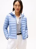 Blue Down Regular Hooded Jacket  Women