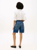 Μπλε Άνετη Denim Βερμούδα  Γυναίκες