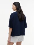 Μπλε T-Shirt Oversized Σε Άνετη Γραμμή  Γυναίκες