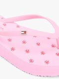 Pink Repeat Logo Platform Flip-Flops  Women