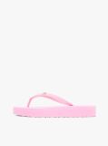 Pink Repeat Logo Platform Flip-Flops  Women
