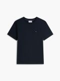 Μπλε Interlock Πλεκτό T-Shirt  Άνδρες