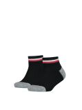 Black Kids' 2-Pack Ankle Socks  Kids Unisex