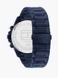 Blue Navy Geometric Dial Watch  Men