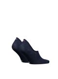 Blue Invisible footie socks 2 pack  Unisex