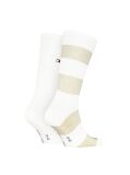 Multi Tommy Jeans Unisex Crew Socks 2 Pack  Unisex