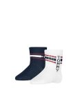 Multi Tommy Hilfiger Babies' Crew Socks 2 Pack  Newborn