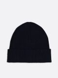 Blue Hilfiger Flag Beanie With Cashmere  Men