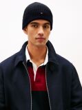 Blue Hilfiger Flag Beanie With Cashmere  Men