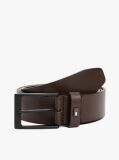 Brown Tonal Leather Belt  Men