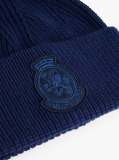 Blue TH Crest Beanie With Cashmere  Men