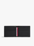 Black Casual Leather Bifold Credit Card Wallet  Men