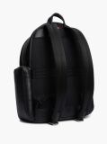 Black TH Business Leather Dome Backpack  Men