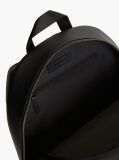 Black Enamel Flag Dome Backpack  Men
