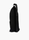 Black Modern Textured Flag Sling Bag  Men