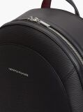Black TH Business Textured Dome Backpack  Men