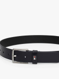 Blue Kids' Essential Enamel Flag Leather Belt  Kids Unisex