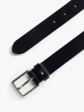 Blue Kids' Essential Enamel Flag Leather Belt  Kids Unisex