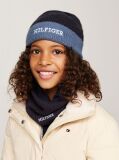 Μπλε Hilfiger Monotype Σετ Σκούφος Και Snood  Παιδί Unisex