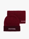 Κόκκινο Hilfiger Monotype Σετ Σκούφος Και Snood  Παιδί Unisex