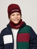 Κόκκινο Hilfiger Monotype Σετ Σκούφος Και Snood  Παιδί Unisex