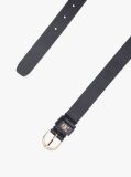 Μπλε Essential TH Monogram Δερμάτινη Ζώνη  Γυναίκες