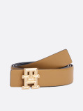 Multi TH Monogram Δερμάτινη Ζώνη 2 Όψεων  Γυναίκες