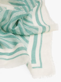 Multi Linen Square Scarf  Women