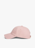 Pink TH Monogram Embroidery Baseball Cap  Women
