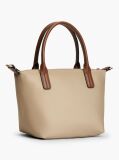 Beige Webbing Crossbody Tote Bag  Women
