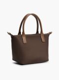 Brown Webbing Crossbody Tote Bag  Women