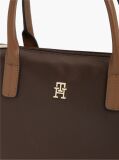 Brown Webbing Crossbody Tote Bag  Women