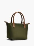 Green Webbing Crossbody Tote Bag  Women