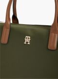 Green Webbing Crossbody Tote Bag  Women