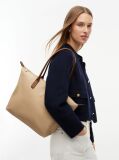 Beige TH Monogram Tote Bag  Women