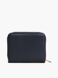 Blue TH Monogram Zip-Around Flap Wallet  Women