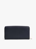 Blue TH Monogram Zip-Around Wallet  Women