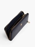 Blue TH Monogram Zip-Around Wallet  Women