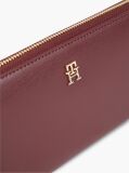 Red TH Monogram Zip-Around Wallet  Women