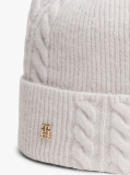 Grey Chic Fluffy Beanie With Wool  Women