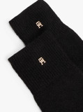 Black Chic TH Monogram Plaque Gloves  Women
