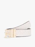 Multi TH Monogram Reversible Leather Belt  Women