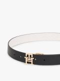Multi TH Monogram Reversible Leather Belt  Women