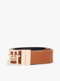 Multi TH Monogram Reversible Leather Belt  Women
