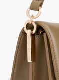 Brown Heritage Convertible Crossbody Bag  Women