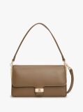 Brown Heritage Convertible Crossbody Bag  Women