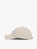 Beige Heritage Tonal Logo Canvas Baseball Cap  Women