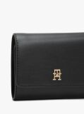 Μαύρο Hilfiger Icon Tρίπτυχο Πορτοφόλι Με Μονόγραμμα TH  Γυναίκες