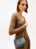 Grey TH Monogram Chain Strap Crossbody Bag  Women